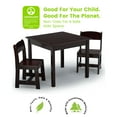 thumbnail image 4 of Delta Children MySize Kids' Wood Table and Chair Set - 2 Chairs, Assorted Colors, 4 of 7