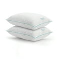 thumbnail image 1 of Martha Stewart 2-Pack Heirloom Jacquard Down Alternative Bed Pillows, Assorted Sizes, 1 of 7