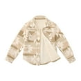 thumbnail image 6 of Member's Mark Girls Sherpa Lined Shacket, 6 of 7