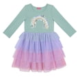 thumbnail image 3 of Zunie Girls Long Sleeve Tutu Dress, 3 of 5