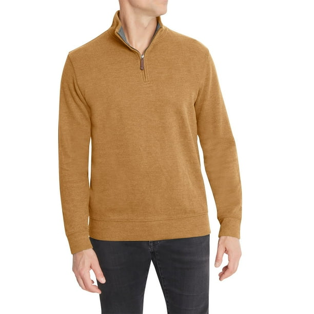 Lands' End Men's Rib Quarter Zip Pullover - Samsclub.com