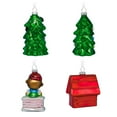 thumbnail image 2 of Hallmark Licensed Peanuts Glass Ornaments, Set of 4, 2 of 6