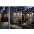 thumbnail image 2 of Deck Impressions Solar Wall/Fence Light with Motion Sensor, 3-Pack, 2 of 10