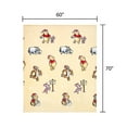 thumbnail image 4 of Adult Licensed Holiday Silk Touch Throw, 60" x 70", 4 of 5