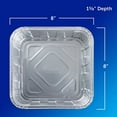 thumbnail image 2 of Reynolds Kitchens Aluminum 8" x 8" Cake Pans with Lids 12 ct., 2 of 6