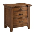 thumbnail image 2 of Society Den Joseph 3-Drawer Nightstand with USB and Power, 2 of 7