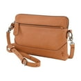 thumbnail image 2 of Frye Melissa 100% Genuine Leather Women's Crossbody Wristlet Bag, 2 of 9