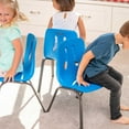 thumbnail image 8 of Lifetime Children's Essential Stacking Chair, 4 Pack, Blue, 8 of 10