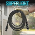 thumbnail image 4 of Aqua Joe 50' x 5/8" FiberJacket Garden Hose with Twist and Jet Sweeper Nozzles, 4 of 6