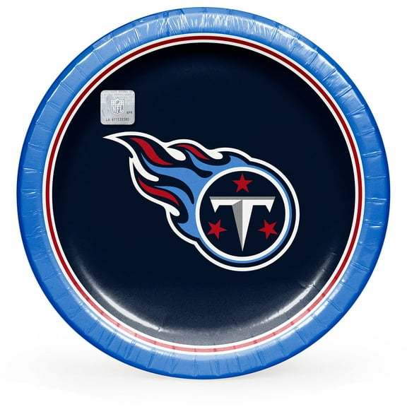 NFL Round Paper Plates, 10", 85 ct., Choose Your Team