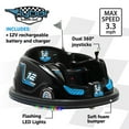 thumbnail image 5 of Flybar 12-Volt Battery Powered Electric Bumper Car (Assorted Colors), 5 of 5