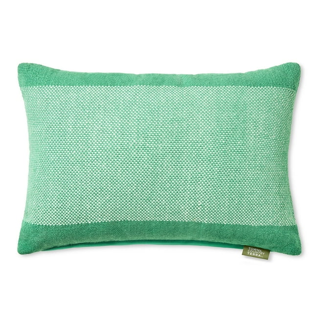 Town & Country Terra Alara Solid Border Decorative Pillow