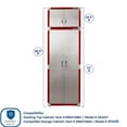 thumbnail image 6 of Seville Classics UltraHD Stacking Top Cabinet, 30” W x 18” D x 18.5” H, 6 of 10