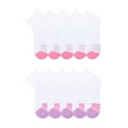 thumbnail image 3 of Member's Mark Girls 10-Pack Quarter Sock, 3 of 6