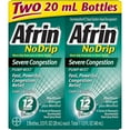thumbnail image 3 of Afrin No Drip Severe Congestion Nasal Spray (20 ml each, 2 pk.), 3 of 7