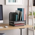 thumbnail image 4 of Safco Mesh Two & Six Combination Rack, Black, 4 of 10