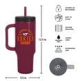 thumbnail image 3 of Logo Brands Virginia Tech Hokies Stainless Steel Leakproof Tumbler, 3 of 6