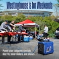 thumbnail image 7 of Westinghouse 2550 Watt Gas Powered Inverter Generator with Recoil Start and Quiet Technology, 7 of 12