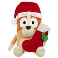 thumbnail image 1 of Bluey 28" Holiday Plush with Santa Hat, 1 of 6