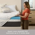 thumbnail image 5 of Member’s Mark 4" Pillow Top Gel Memory Foam Mattress Topper, 5 of 9