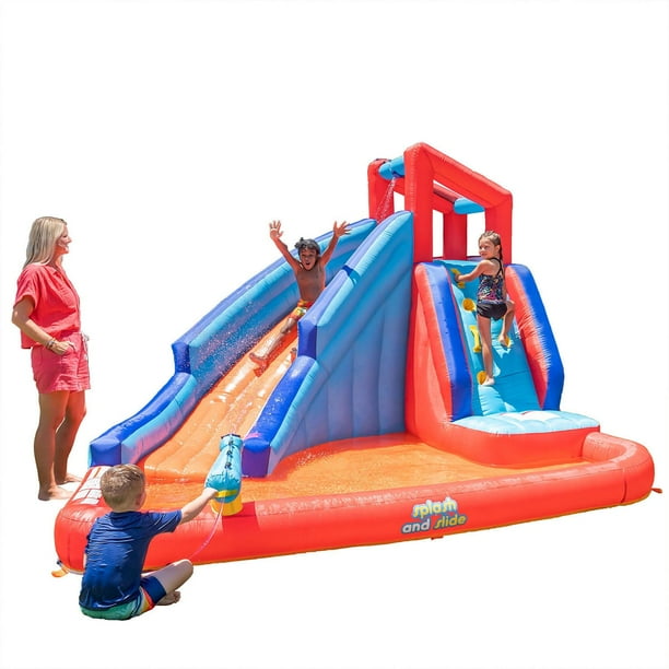 My First Waterslide Inflatable Splash and Slide, Assorted Styles