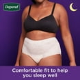 thumbnail image 5 of Depend Night Defense Adult Incontinence Underwear for Women, Choose Size, 5 of 8