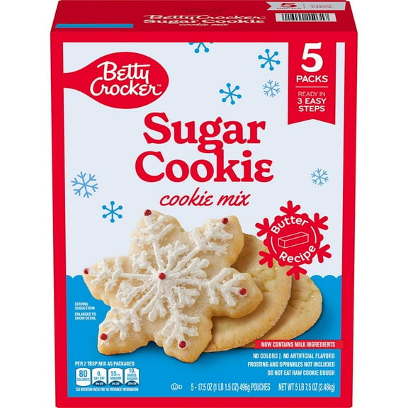 Betty Crocker Sugar Cookie Mix, 17.5 oz., 5 pk.