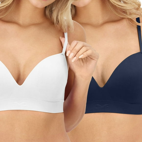 Maidenform M Women's 2-Pack Wire-Free Seamless Bra
