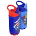 thumbnail image 3 of Zak Designs 14oz Double Wall Stainless Steel Siply Clutch Water Bottle, 2-Pack, 3 of 8