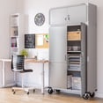 thumbnail image 13 of Seville Classics UltraHD Stacking Top Cabinet, 48” W x 18” D x 18.5” H, 13 of 18