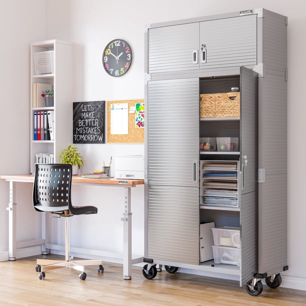 Seville Classics UltraHD Stacking Top Cabinet, 48” W x 18” D x