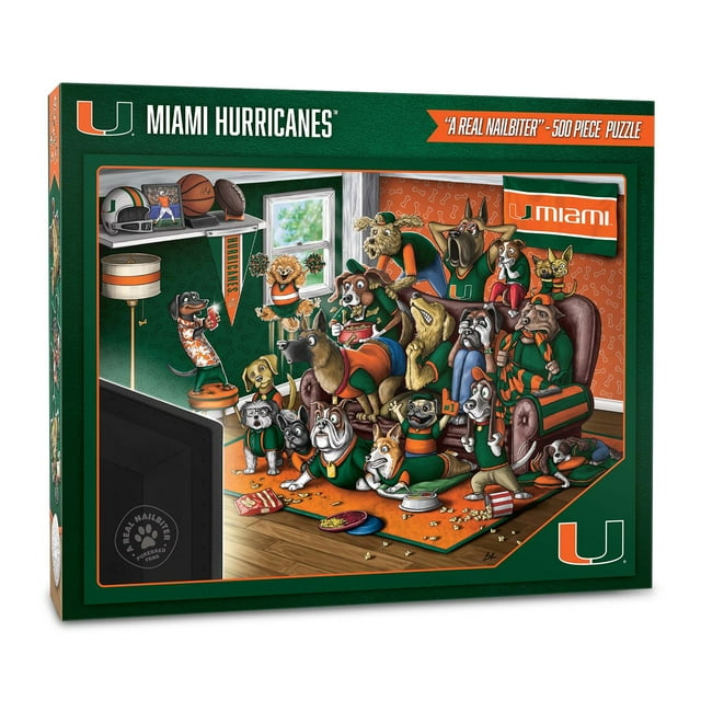 YouTheFan NCAA Purebred Fans 500pc Puzzle, Assorted Teams