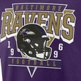 thumbnail image 4 of Baltimore Ravens Adult Crewneck T-Shirt, 4 of 5
