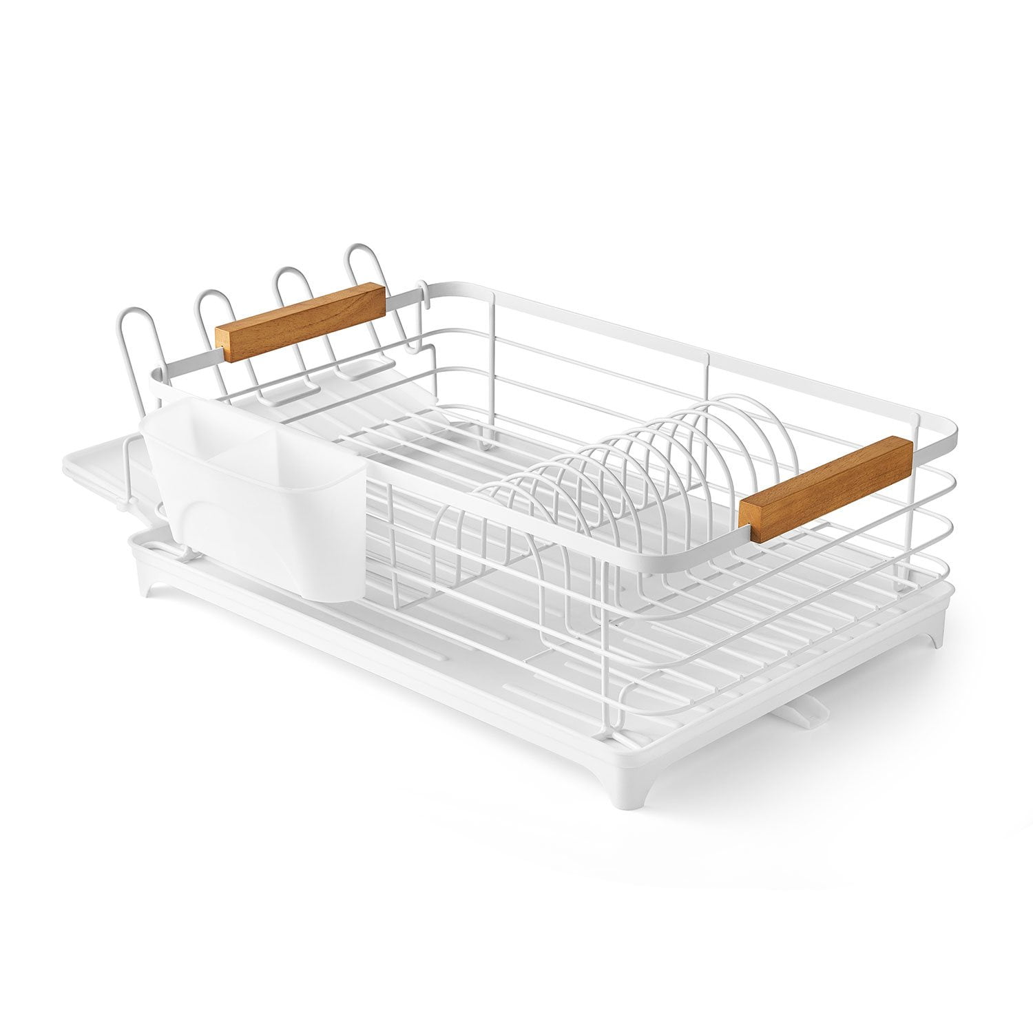 Member's Mark Modern Dish Rack With Utensil Caddy And Glassware Holder - Thumbnail 3