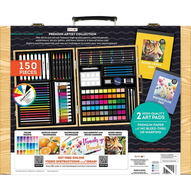 Bendon Deluxe Wooden Artist Case - Samsclub.com