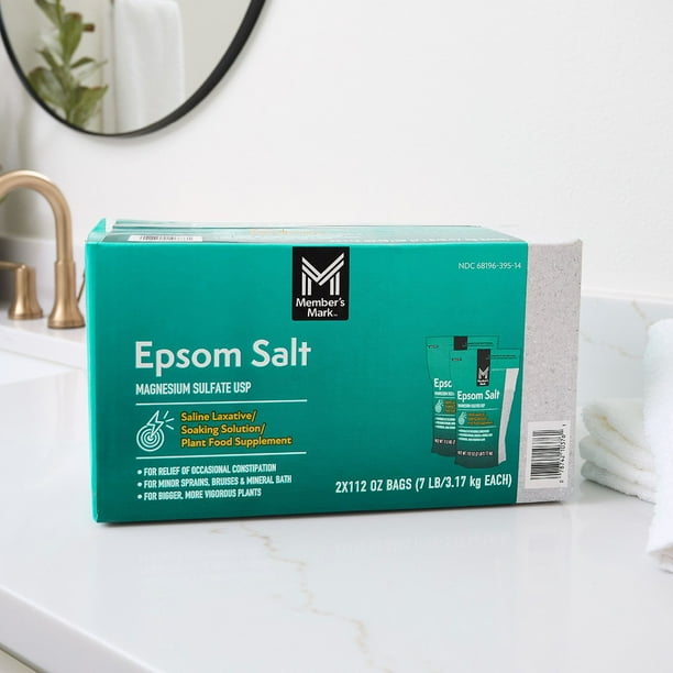 Member's Mark Epsom Salt, 7 lbs., 2 pk
