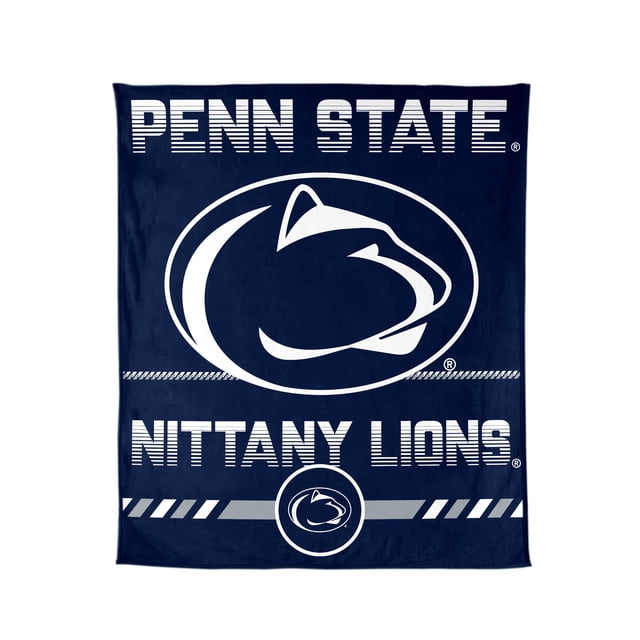 Logo Brands Penn State Nittany Lions 60"x70" Super Plush Blanket
