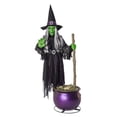 thumbnail image 3 of Member's Mark 6.5' Pre-Lit Animated Floating Witch, 3 of 6