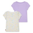 thumbnail image 10 of Levi's Toddler Girls 2-Pack Graphic Tee, 10 of 12