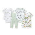 thumbnail image 4 of Burt's Bees Baby 4-Piece Playwear Set, 4 of 9