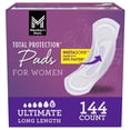thumbnail image 1 of Member's Mark Total Protection Pads for Women, Ultimate Long, 6 Drop, 144 ct., 1 of 8