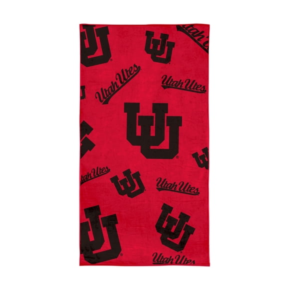 Logo Brands Utah Utes 38"x72" Beach Towel