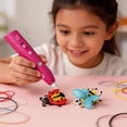 thumbnail image 5 of myFirst 3dPen Make Kids 3D Pen Bundle with Fun Pack & Pouch, 5 of 5