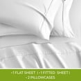 thumbnail image 6 of Purity Home 100% Organic Cotton Brushed Percale Sheet Set, Assorted Sizes, 6 of 7