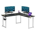 thumbnail image 3 of Techni Sport TS-220L Warrior L-Shaped Computer Gaming Desk, Assorted Colors, 3 of 14