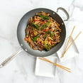 thumbnail image 6 of Nordic Ware 14" Ceramic Nonstick Spun Wok, 6 of 9