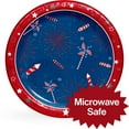 thumbnail image 3 of Member's Mark 4th of July Fireworks Fun Dinner Paper Plates, 10" (85 ct.), 3 of 5