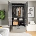 thumbnail image 17 of Seville Classics UltraHD Storage Cabinet with Bottom Drawer, 36” W x 18” D or 24” D x 72” H, 17 of 19