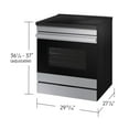 thumbnail image 4 of Samsung Bespoke 6.3 cu. ft. Slide-In Induction Range w/ Air Sous Vide, 4 of 9