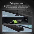 thumbnail image 8 of VIZIO Elevate 5.1.4 Pro Soundbar, Dolby Atmos, DTS:X, QuickFit® Compatible, 8 of 21